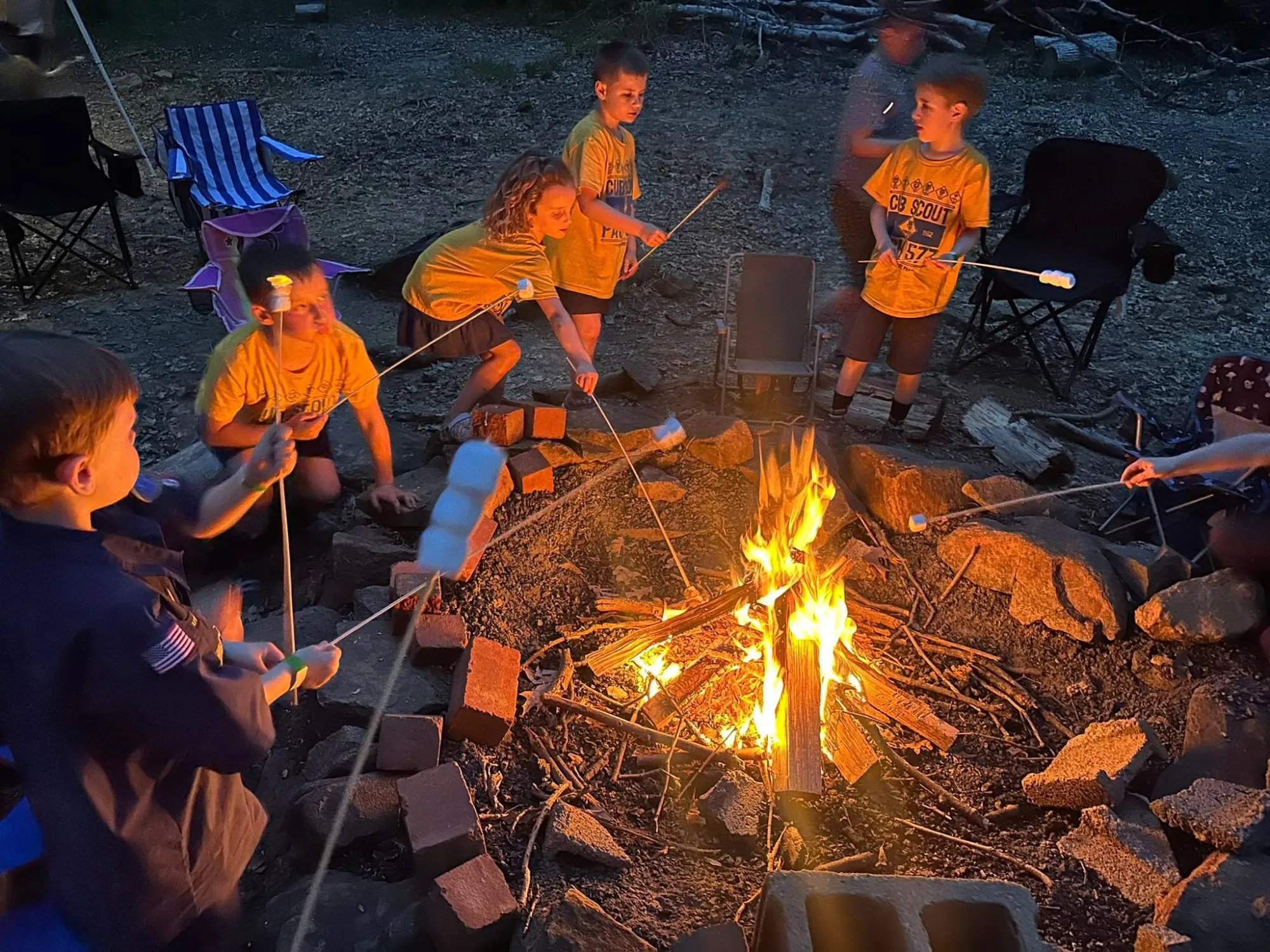 Campfire at the Cub-O-Ree
