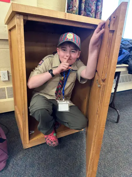 Pinewood Derby day