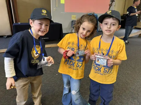 Pinewood Derby day