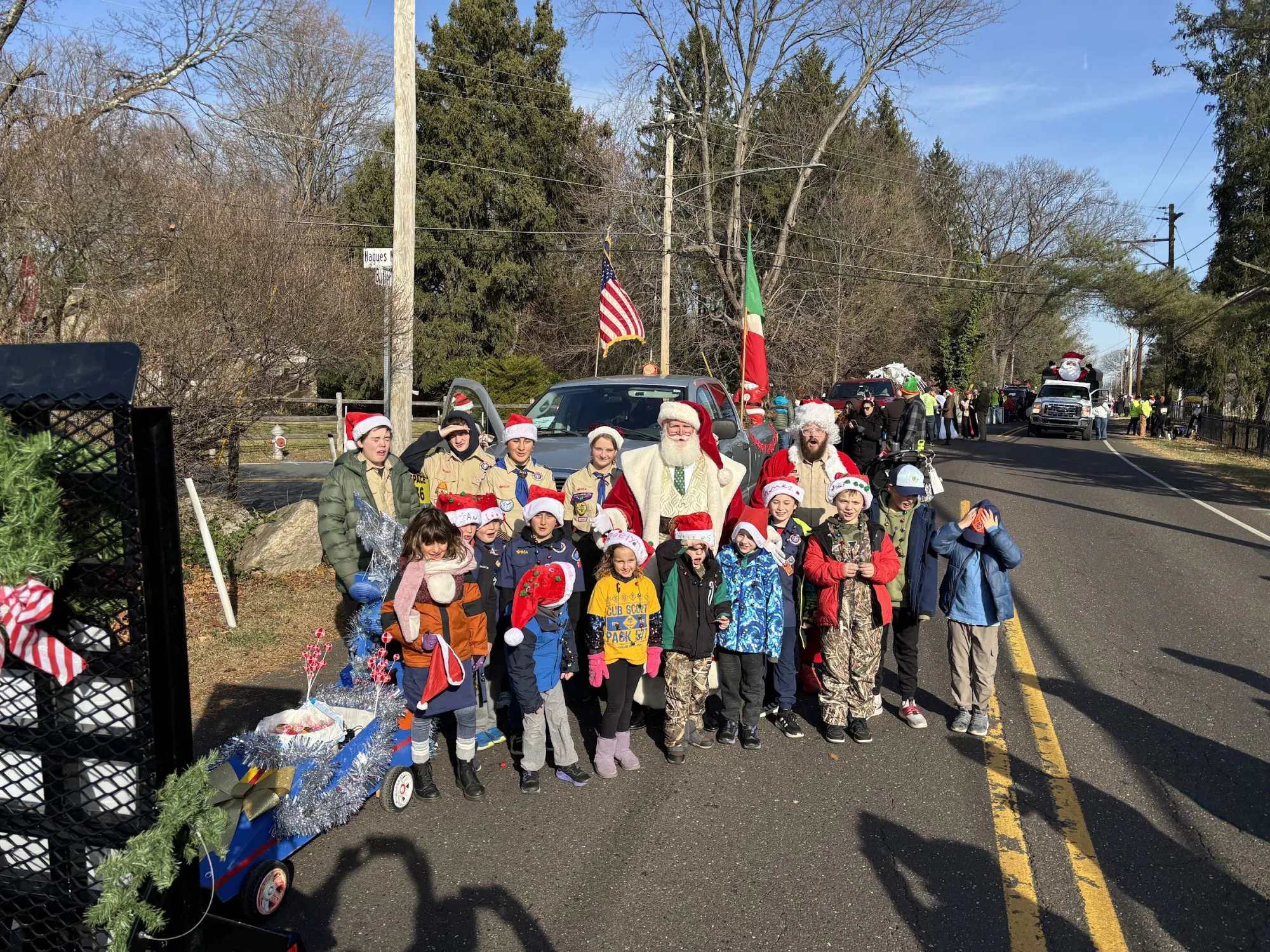 Pack 577 at the Ambler Holiday Parade